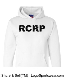 RCRP (Rapid City River Pirates) White Hoody Design Zoom